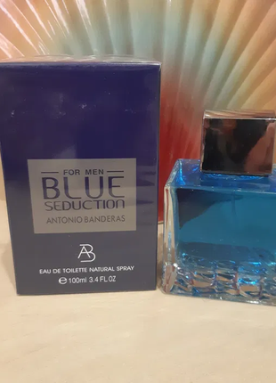 Antonio banderas blue seduction for men туалетна вода 100 ml антоніо бандерас блю седакшн чоловічий2 фото