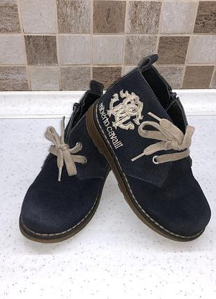 Замшеві черевики roberto cavalli р. 27