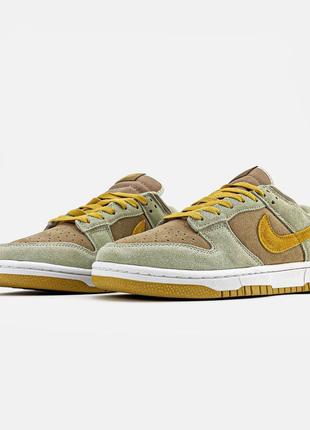 Nike dunk low dusty "olive "7 фото