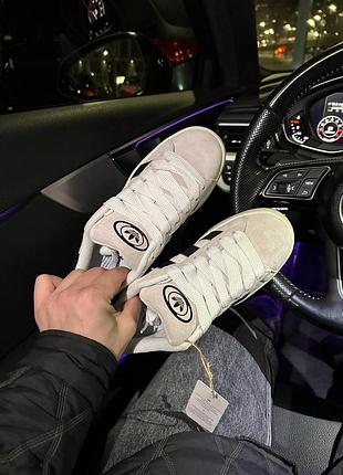 Жіночі кросівки ZX8000 adidas campus beige black адідас кампус бежевого з чорним кольорів6 фото