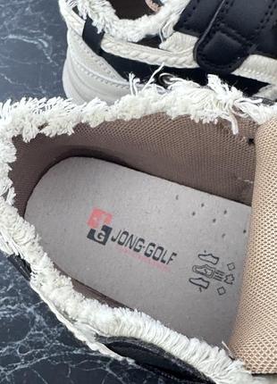 Стильные кроссовки девочкам от бренда jong golf6 фото