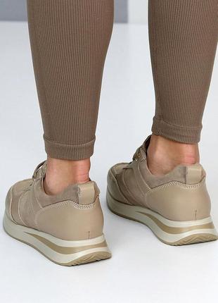 Весенние, летние прогулочные кроссовки, комфортна модель в натуральной коже + вставка замше, моко5 фото