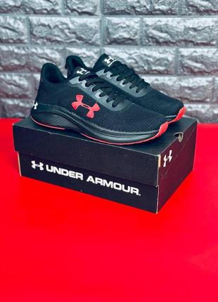 Under armour черные мужские кроссовки сеточки размеры 40-464 фото