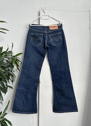 Широкі джинси bootcut vintage levis low rice2 фото