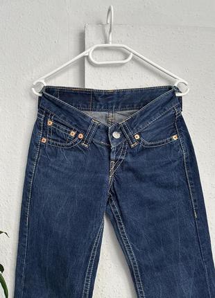 Широкі джинси bootcut vintage levis low rice3 фото