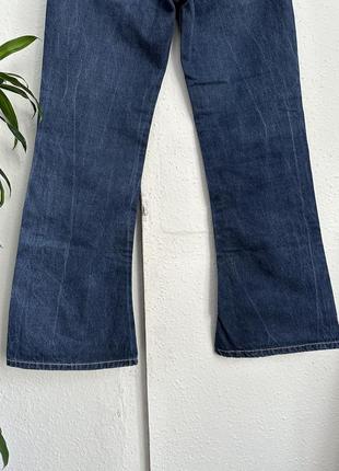 Широкі джинси bootcut vintage levis low rice10 фото