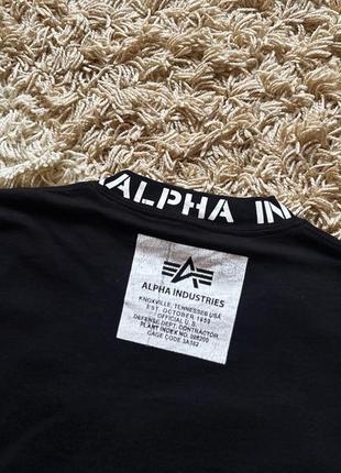 Футболка alpha industries, с крайних коллекций бренда, оригинал7 фото