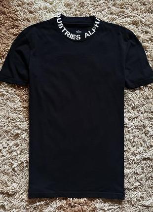 Футболка alpha industries, с крайних коллекций бренда, оригинал