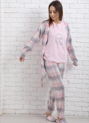 Pijamoni
5в1
халат-футболка-штаны-маска-тапки
100%хлопок, в наличии расцветки и размеры1 фото