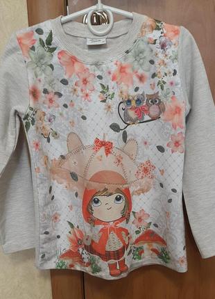 Гарна кофточка-батнічок для маленьких красунь