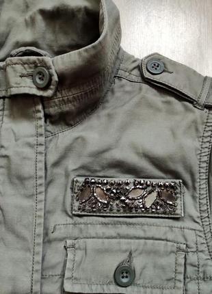 Легкая куртка h&amp;m (100% хлопок), s/m5 фото