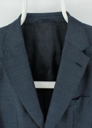 Оригинальный блейзер пиджак hugo boss jestor3 regular fit#ured navy wool3 фото