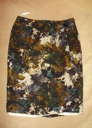 Спідниця пряма зверху чохол гіпюр розпродаж р. м - next