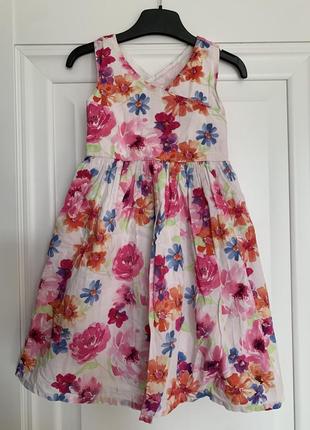 Esprit літня сукня плаття на 4-5 років 104-110 см