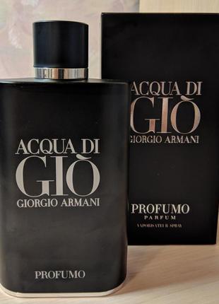 Парфумована вода acqua di gio profumo 180ml.оригінал 100%.