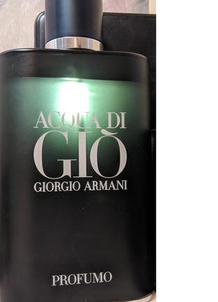 Парфюмированная вода acqua di gio profumo 180ml.оригинал 100%.2 фото