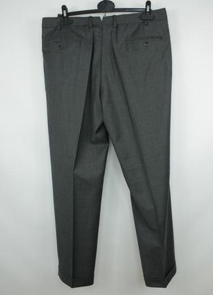 Классический люкс костюм raffaele caruso loro piana fabric gray wool formal suit9 фото