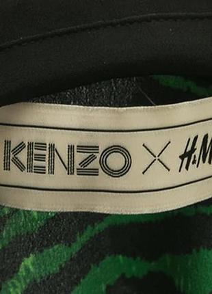 Kenzo&h&m шелковая блуза, рубашка6 фото