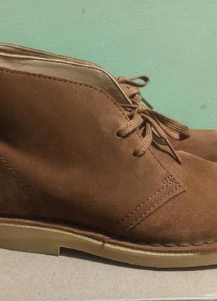 Замшевые туфли clarks desert оригинал