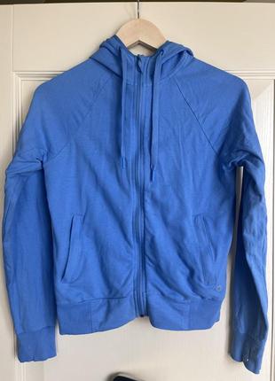 Голубой худи на зип застежке goodmove