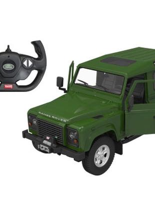 Радиоуправляемая игрушка rastar land rover defender 1:14 (78460 green) - топ продаж!