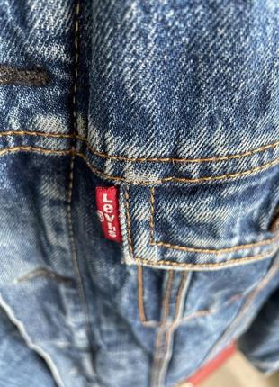 Джинсовий піджак levis, джинсовка левіс,5 фото