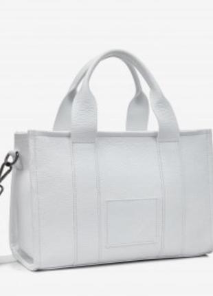 Яркая сумка белая  белая сумка из натуральной кожи женская белая сумка итальянская7 фото