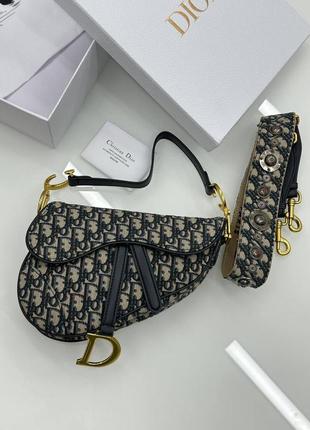 Сумка седло люкм качество в стиле dior