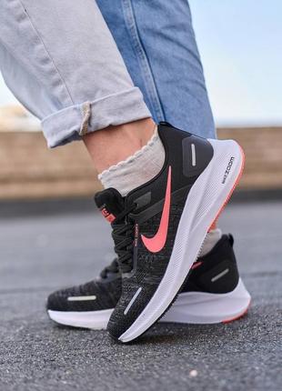 Nike zoom x black white pink8 фото