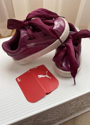 Фиолетовые кроссовки puma