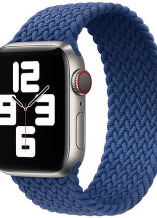 Аксесуар для watch apple braided solo loop blue 42\44 ремінець