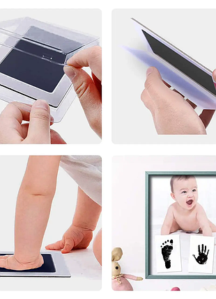 Великий набір для відбитка дитячої ручки та ніжки 0-12 місяців