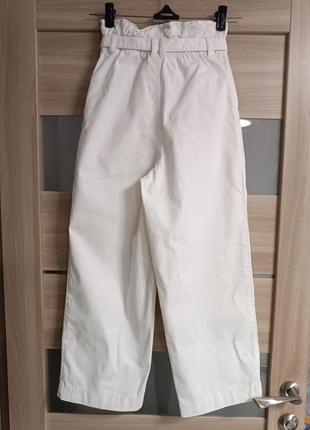 Стильные широкие укороченные брюки6 фото
