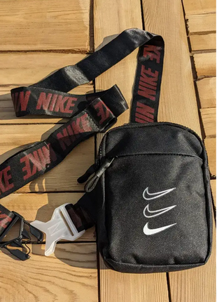 Барсетка nike mini bag swoosh через плечо найк сумочка мессенджер3 фото