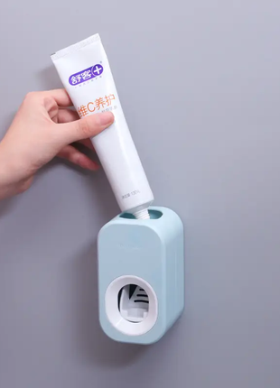 Автоматичний диспенсер для зубної пасти toothpaste білий2 фото