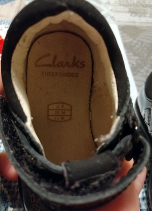 Туфельки clarks для малятка2 фото