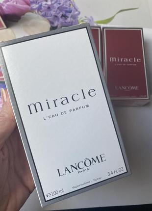 Lancome miracle парфюмированная вода 100 ml tester (оригинал)3 фото