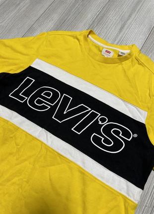 Футболка levi's colour block logo crew neck4 фото