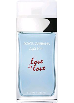 Туалетна вода dolce&gabbana light blue love 100% оригінал тестер1 фото