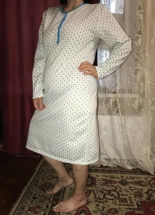 Хорошенькое,тепленькое ночное рубашка,хатное платье,ночнушка 44/52❌ распродаж❌