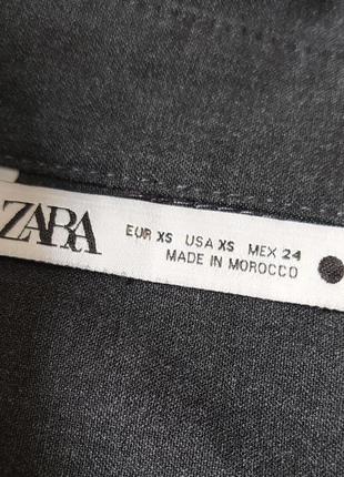 Сорочка піджак вільного крою zara.8 фото