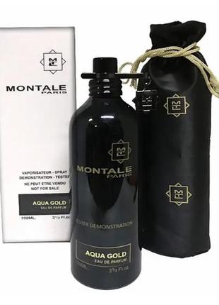 Тестер montale aqua gold1 фото