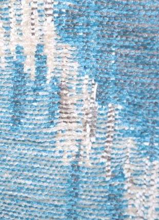 Ковер moretti side двусторонний серый и голубой "kg"8 фото