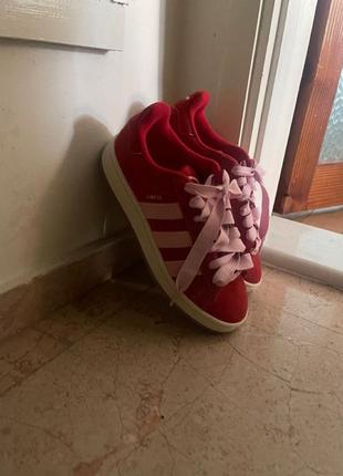 Кроссовки adidas campus 00s better scarlet clear pink9 фото