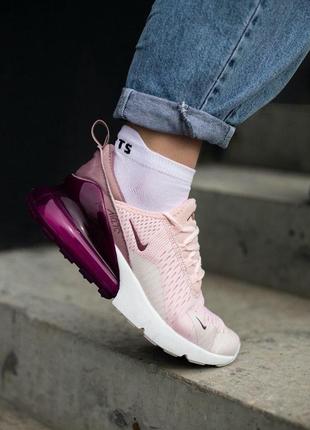 Кроссовки женские 💥 nike air max 270 pink  топ качество 💥 кроссовки найк