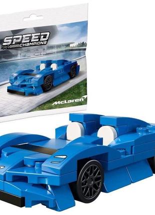 Lego speed champions 30345  синя спортивна машинка лего2 фото