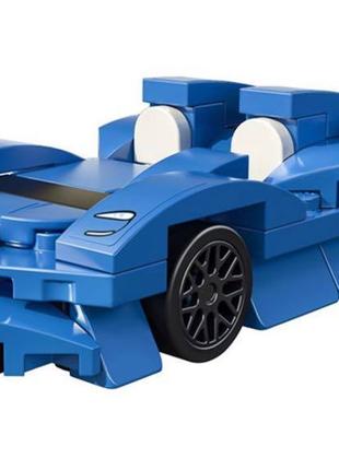 Lego speed champions 30345  синя спортивна машинка лего3 фото