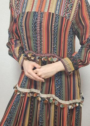 Платье в этническом стиле zara2 фото