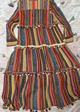Платье в этническом стиле zara7 фото