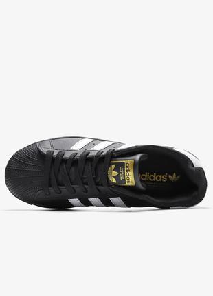 Кроссовки adidas superstar black5 фото